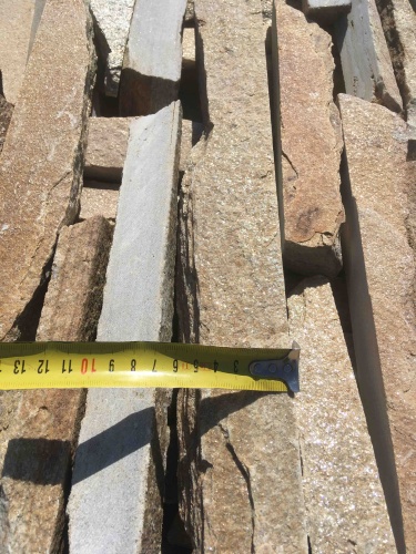 Горбушка златолит золотистый для облицовки купить в Бронницах