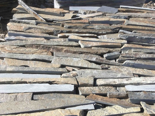 Горбушка златолит мультиколор для облицовки купить в Бронницах