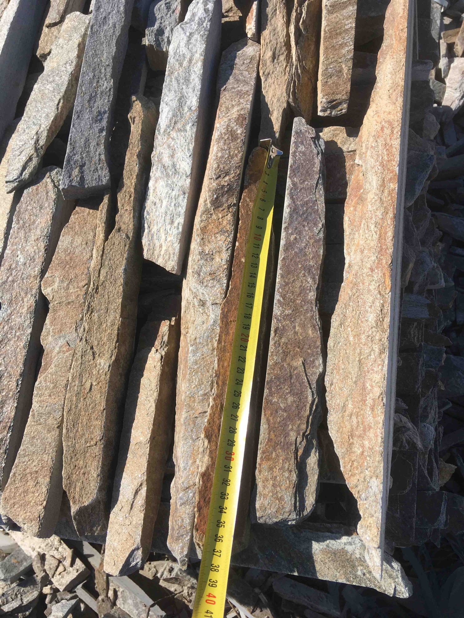 Горбушка златолит мультиколор для облицовки купить в Бронницах