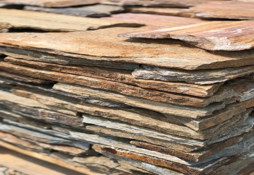 Плитняк кора дерева для цоколя, отмостки купить в Бронницах