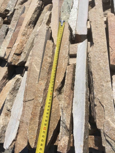 Горбушка златолит золотистый для облицовки купить в Бронницах