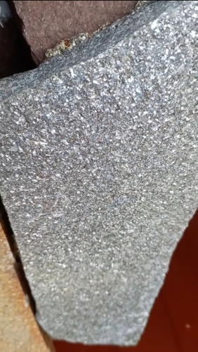 Плитняк златолит серебристый для цоколя, отмостки купить в Бронницах