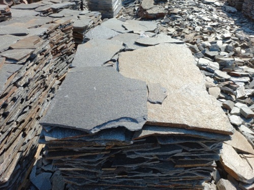 Плитняк серицит облицовочный 10-20мм купить в Бронницах