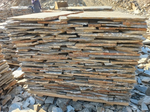 Плитняк серицит облицовочный 10-20мм купить в Бронницах